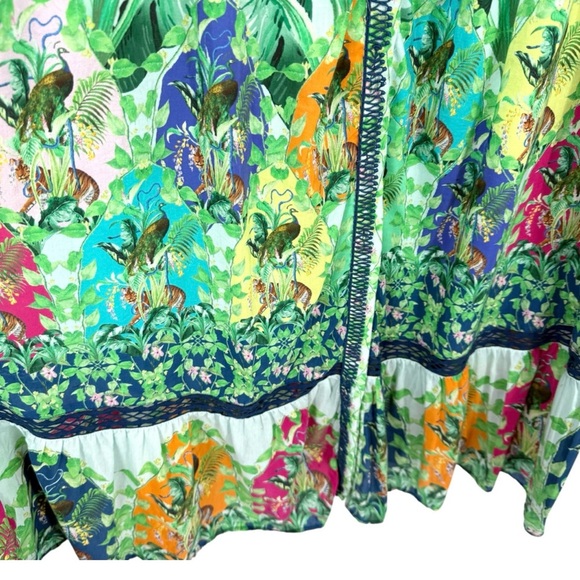 Anthropologie The Eleanora Long Sleeve Maxi Dress Size L EUC - Picture 7 of 9